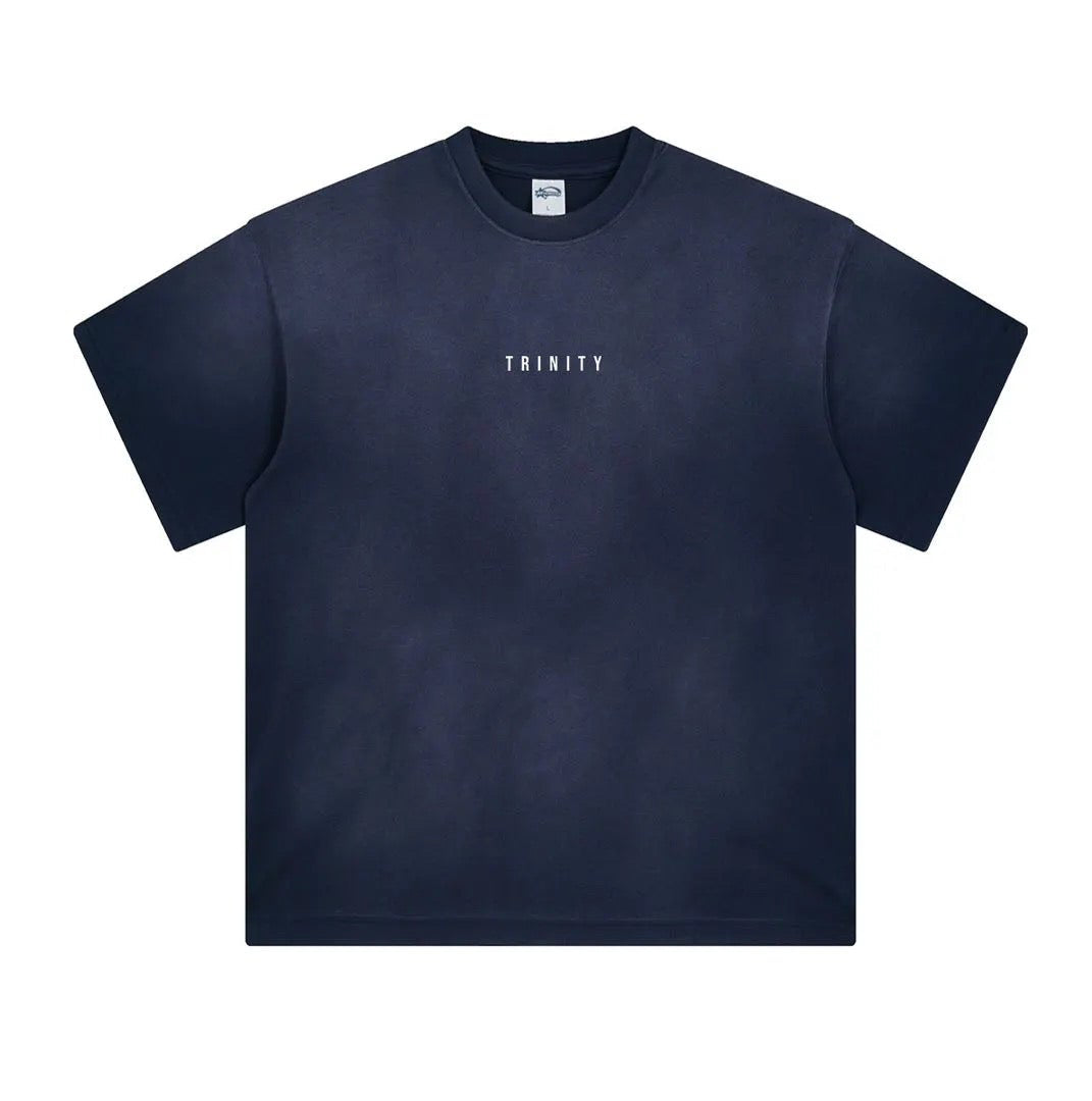 TRINITY | “SALVATION CREW” T-SHIRT | NAVY BLUE