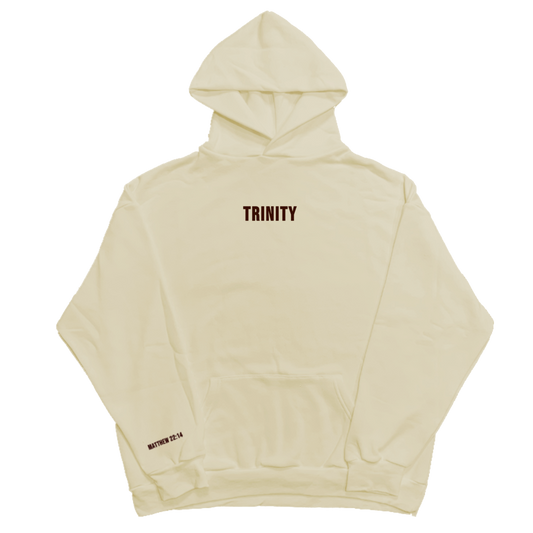 EMBROIDERY HOODIE | LIGHT BEIGE